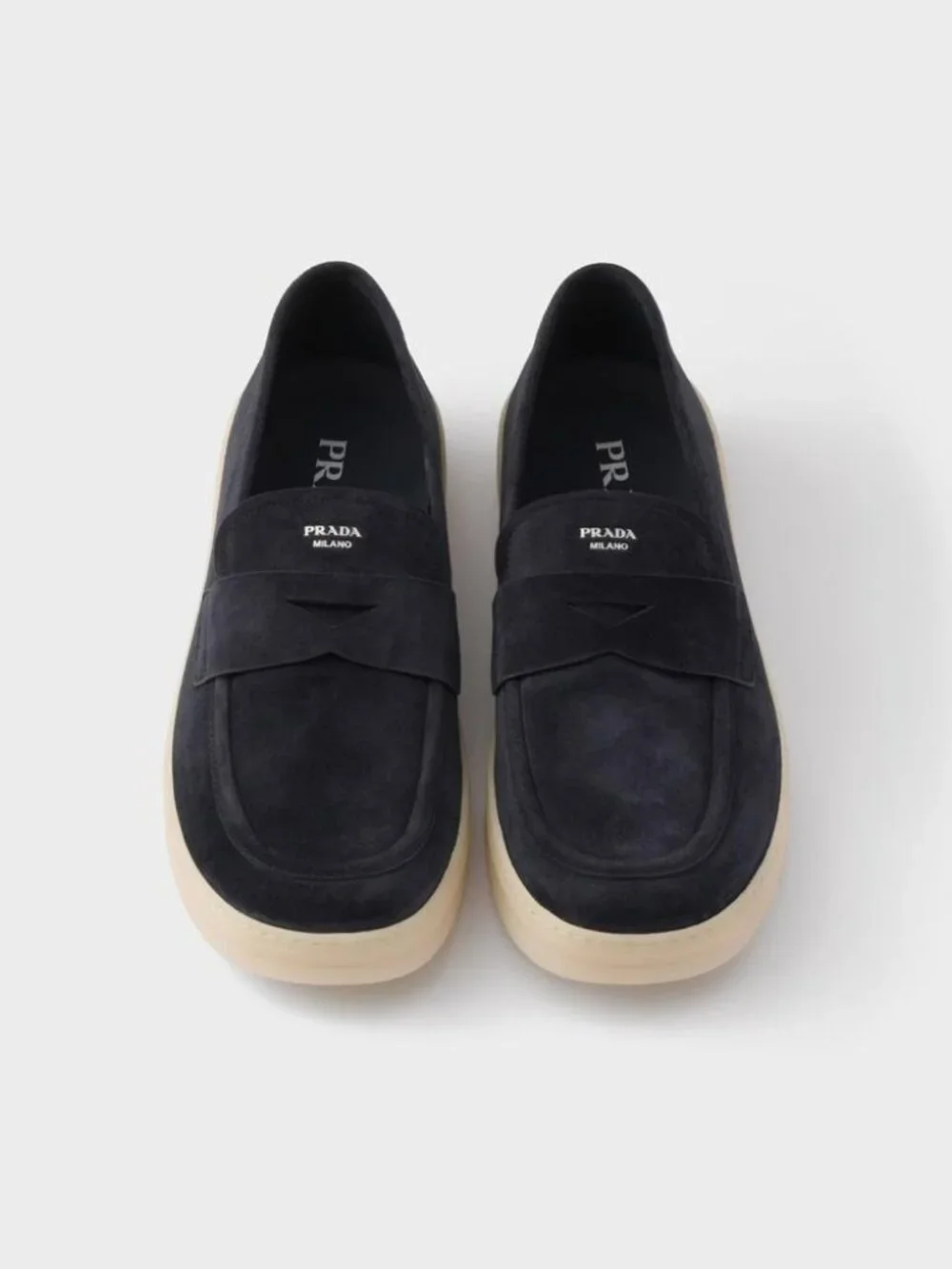 Prada Loafers In Suede Leather UK 8.5 Men - Picture 5 of 5